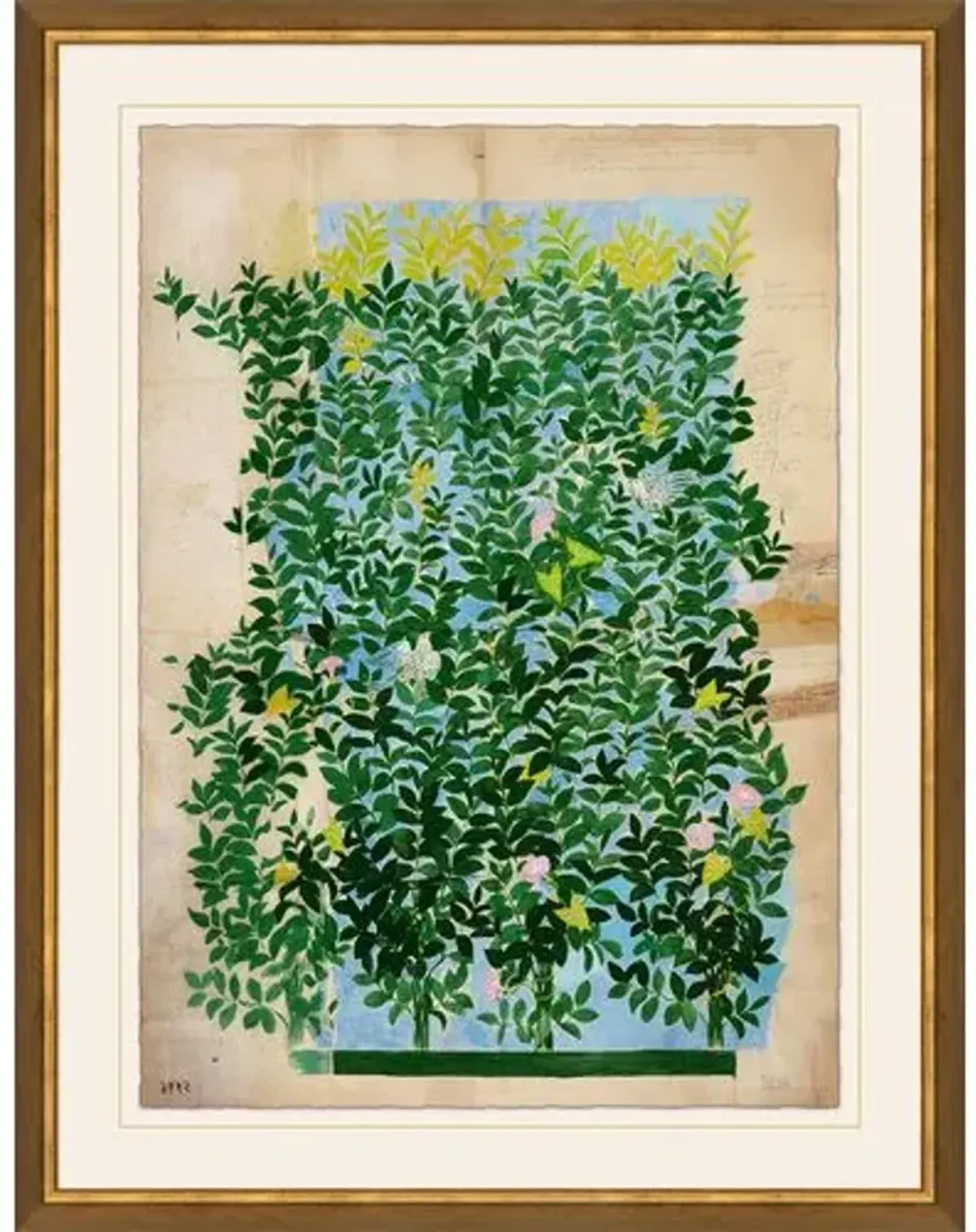 Paule Marrot - Green Leaves - Soicher Marin