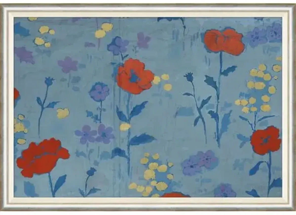 Paule Marrot - Poppies - Soicher Marin - Blue