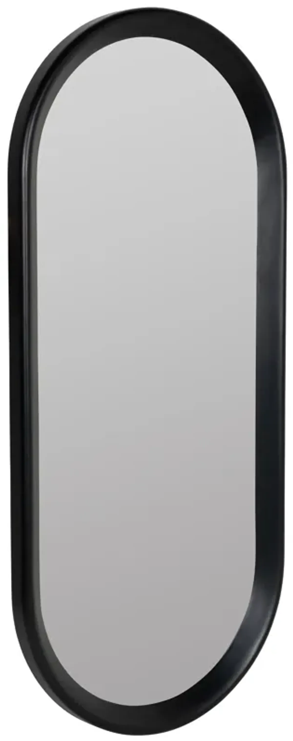 Marcia Oval Wall Mirror - Black