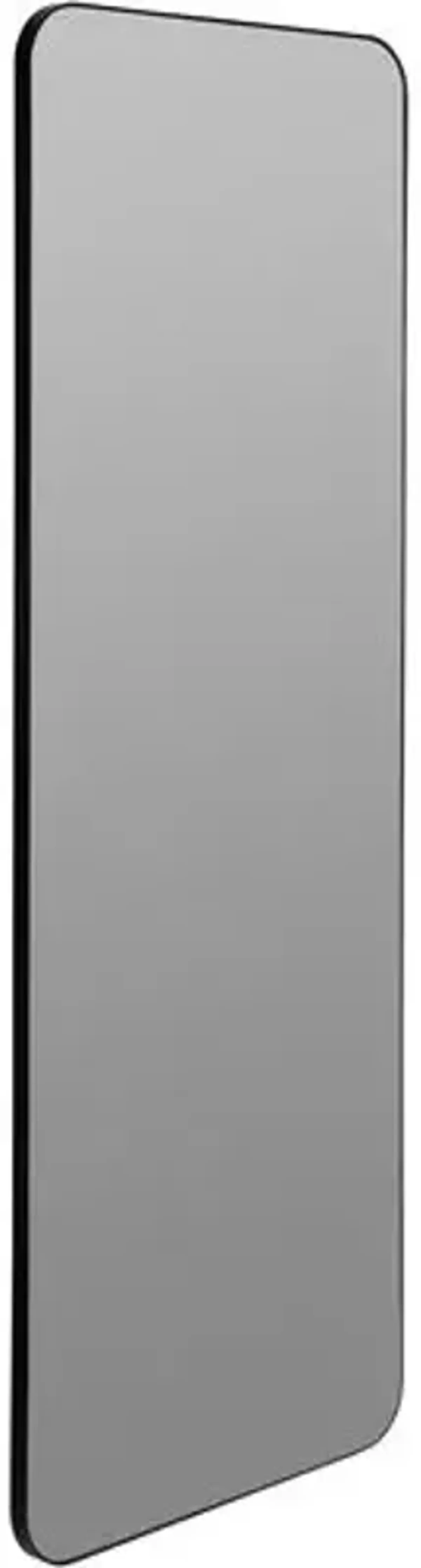 Melanie Floor Mirror - Matte Black