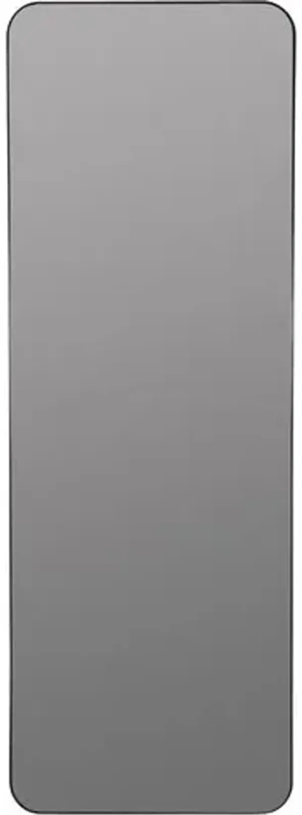 Melanie Floor Mirror - Matte Black