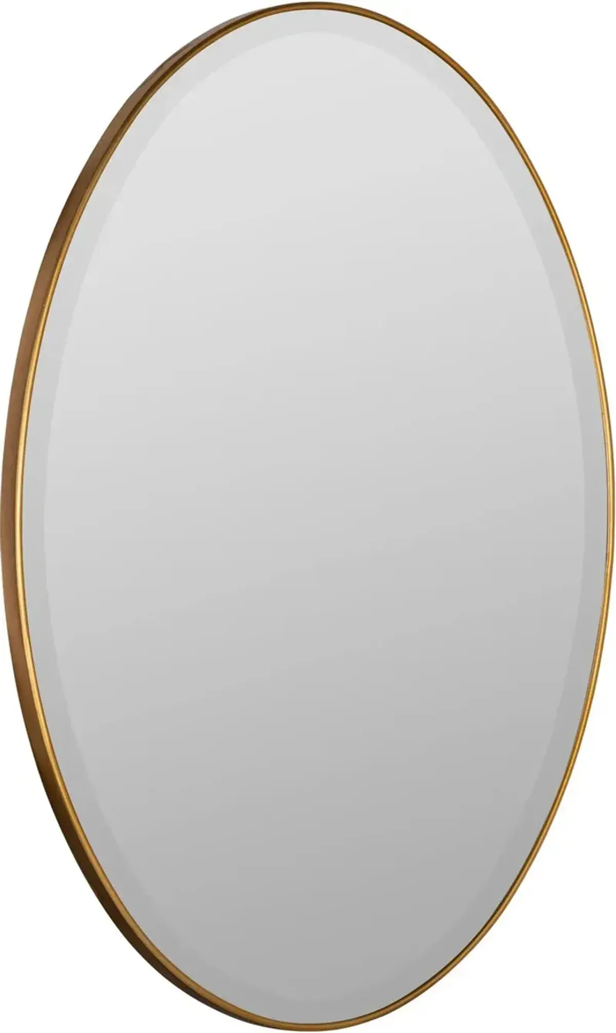 Jessie Oval Wall Mirror, Gold