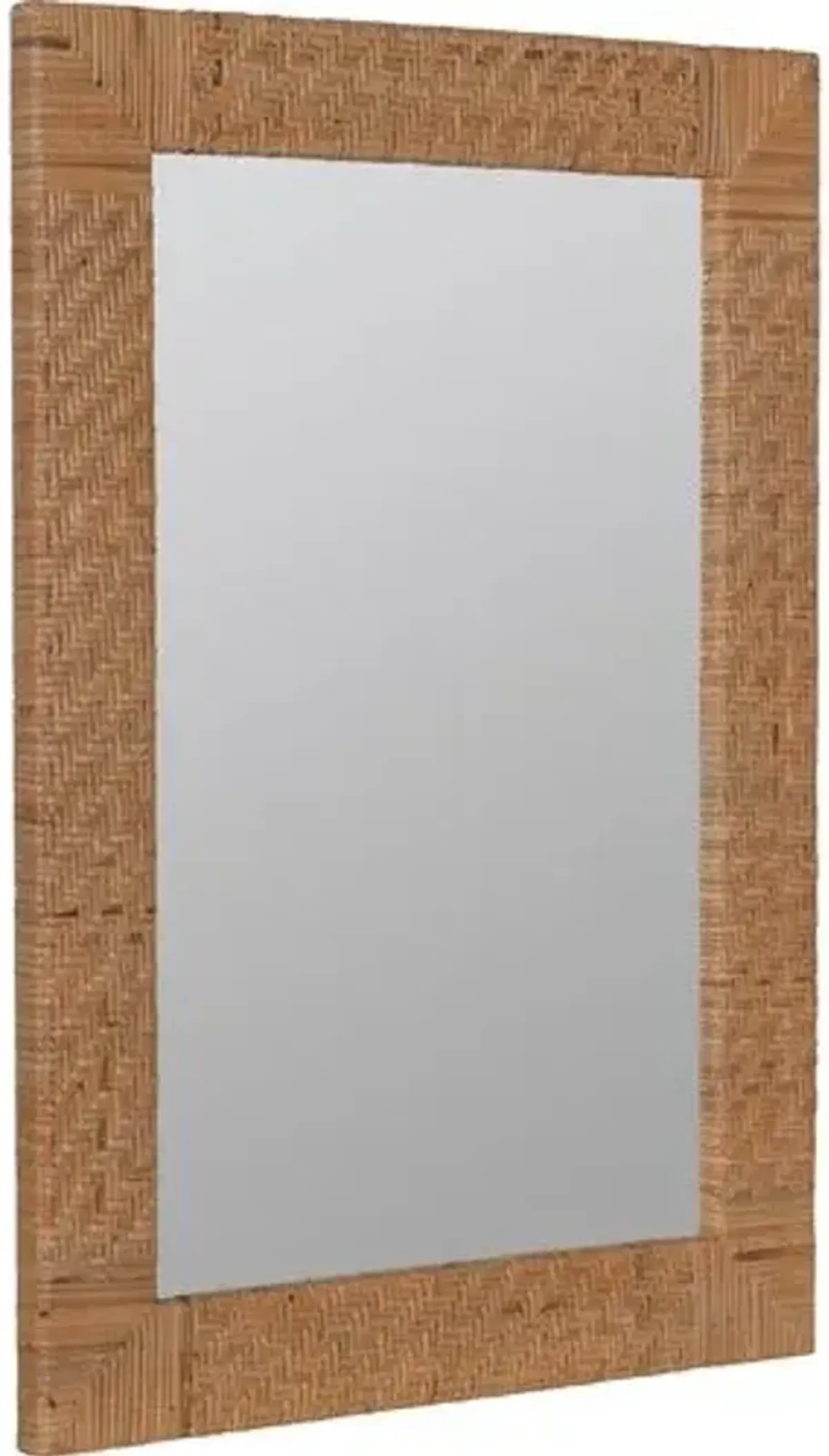 Alexis Rattan Wall Mirror - Natural