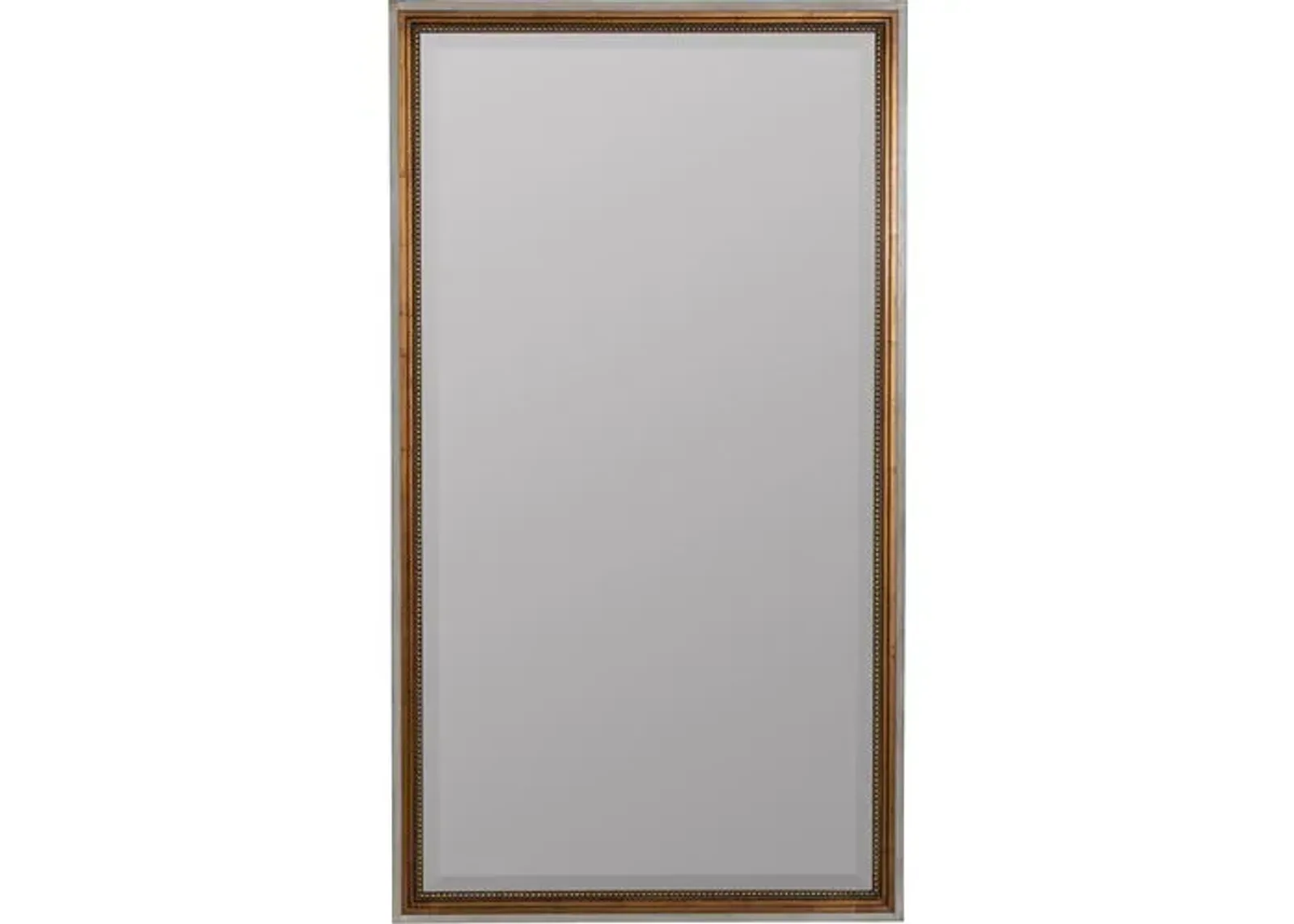 Alexia Floor Mirror - Antique Gold