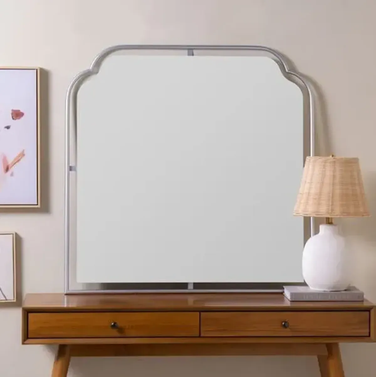 Sasha Mantel Wall Mirror