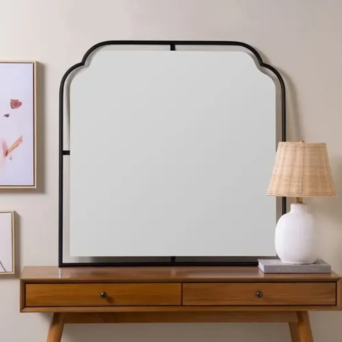 Sasha Mantel Wall Mirror