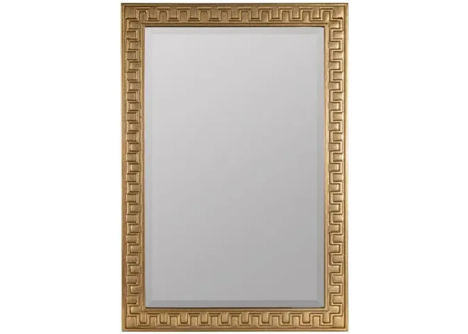 Brook Greek-Key Wall Mirror - Erin Gates