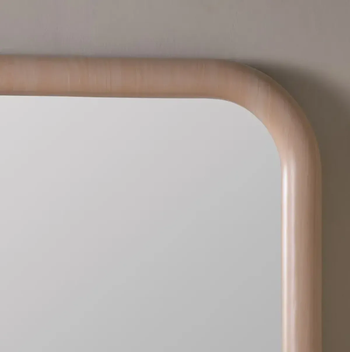 Kiki Wall Mirror, Light Maple