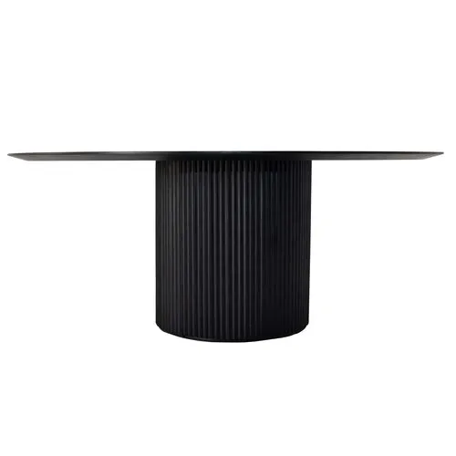 Julio 71" Round Fluted Dining Table