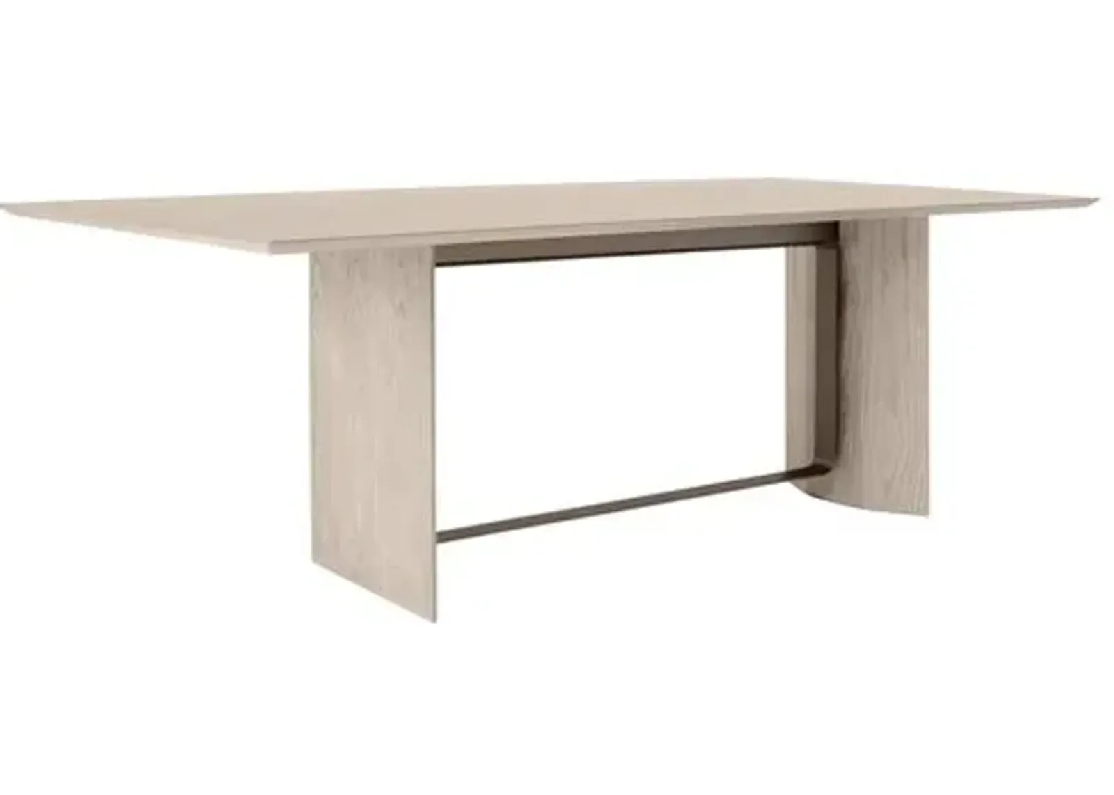 Laura 86" Rectangular Dining Table