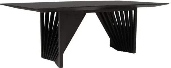 Bexley Lacquered Glass Top Dining Table