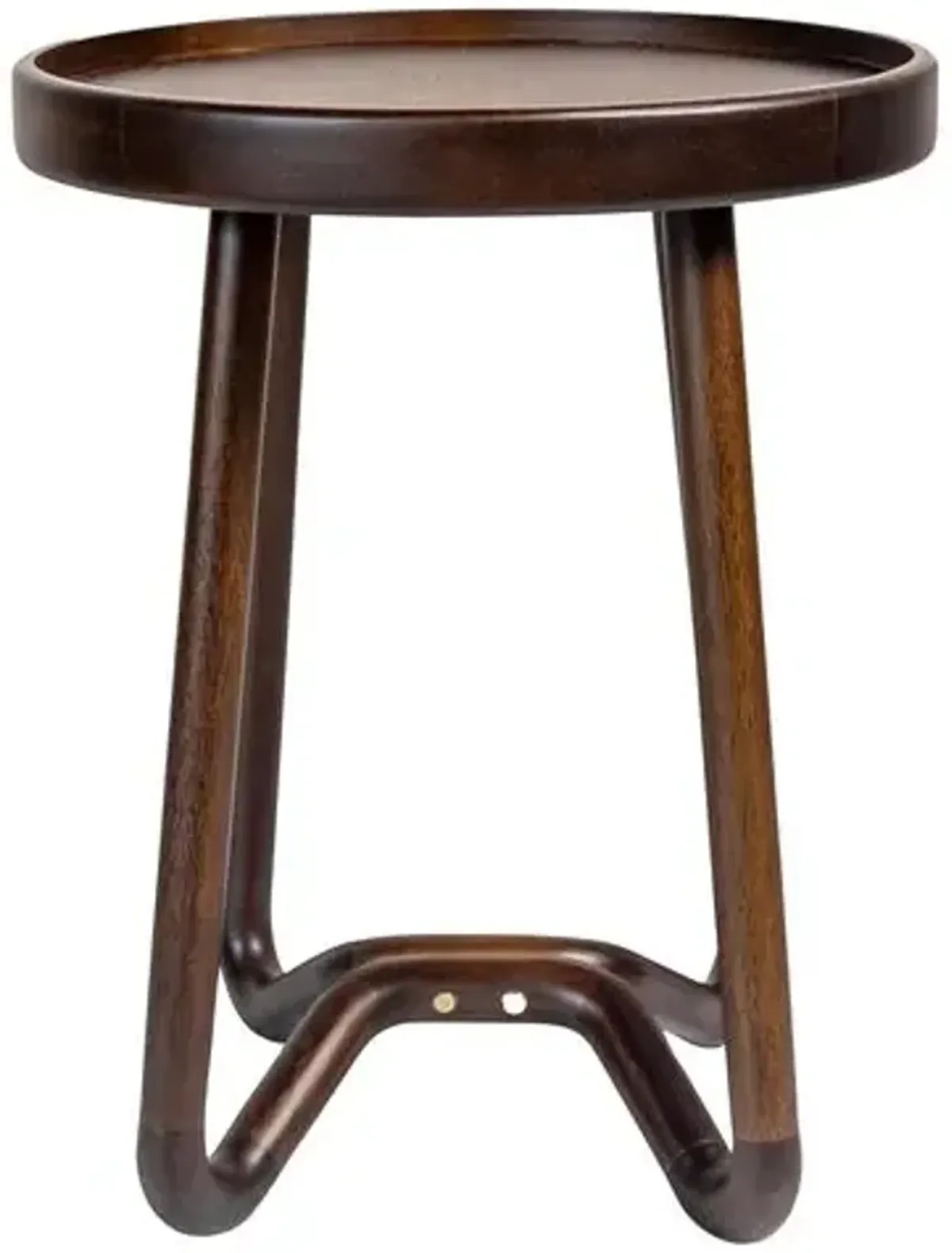 Anya Loop Side Table - Brown