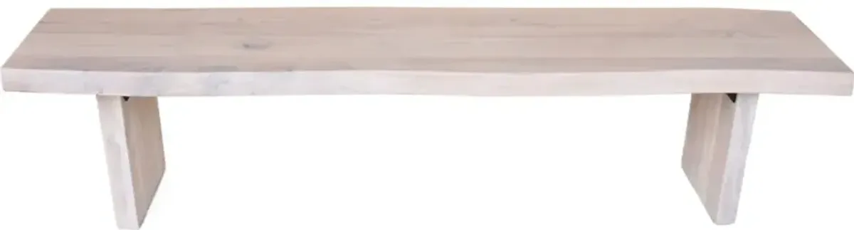 Joshua Live-Edge Bench