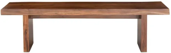 Joshua Live-Edge Bench