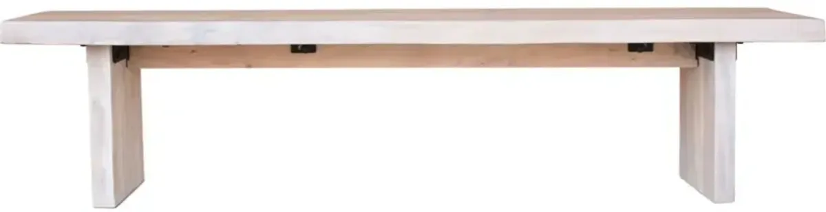 Joshua Live-Edge Bench