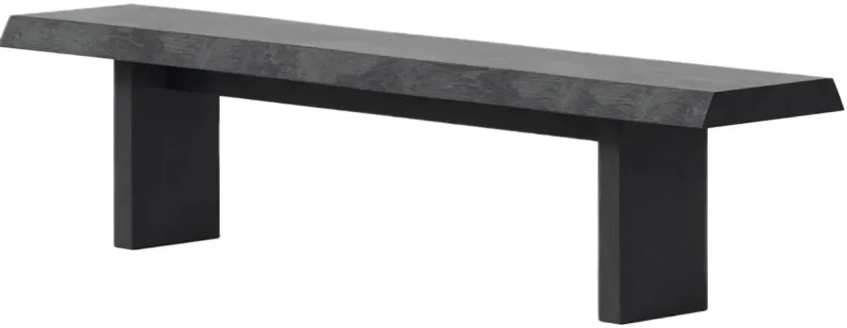 Joshua Live-Edge Bench
