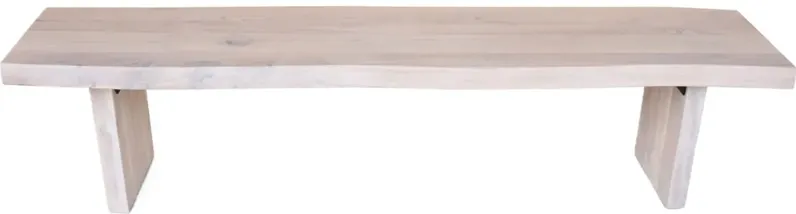 Joshua Live-Edge Bench