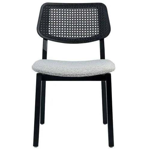 Kylo Cane Side Chair - Black