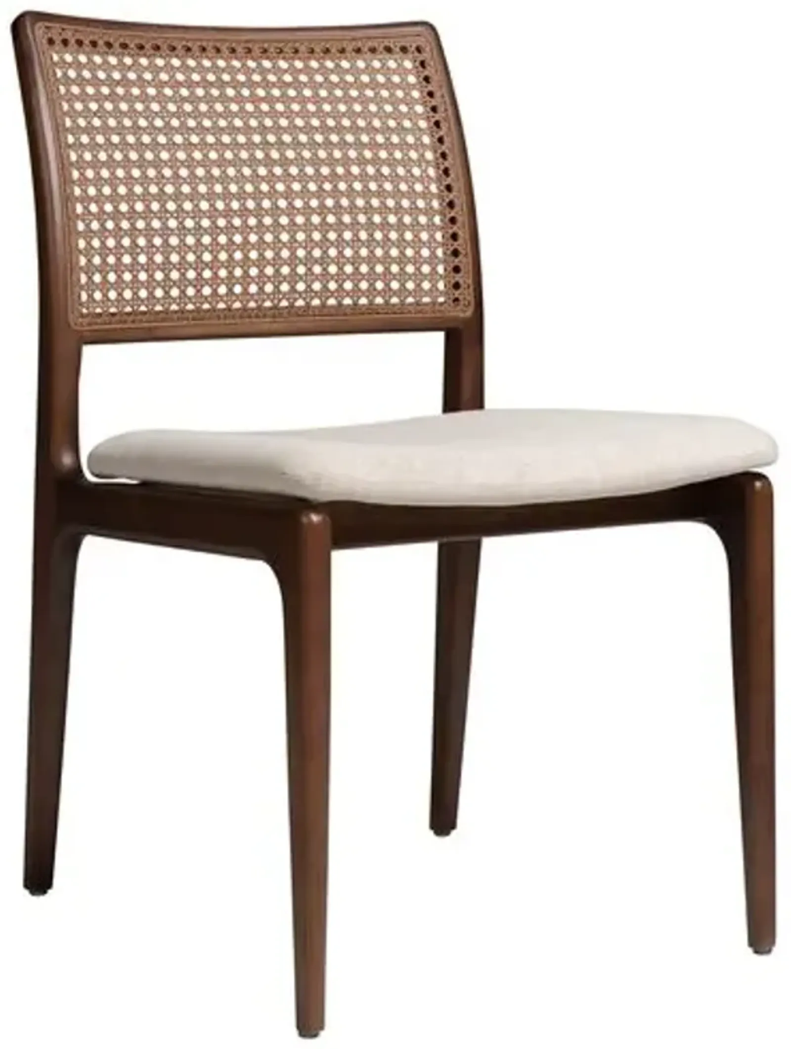 Valerie Cane Side Chair - Brown