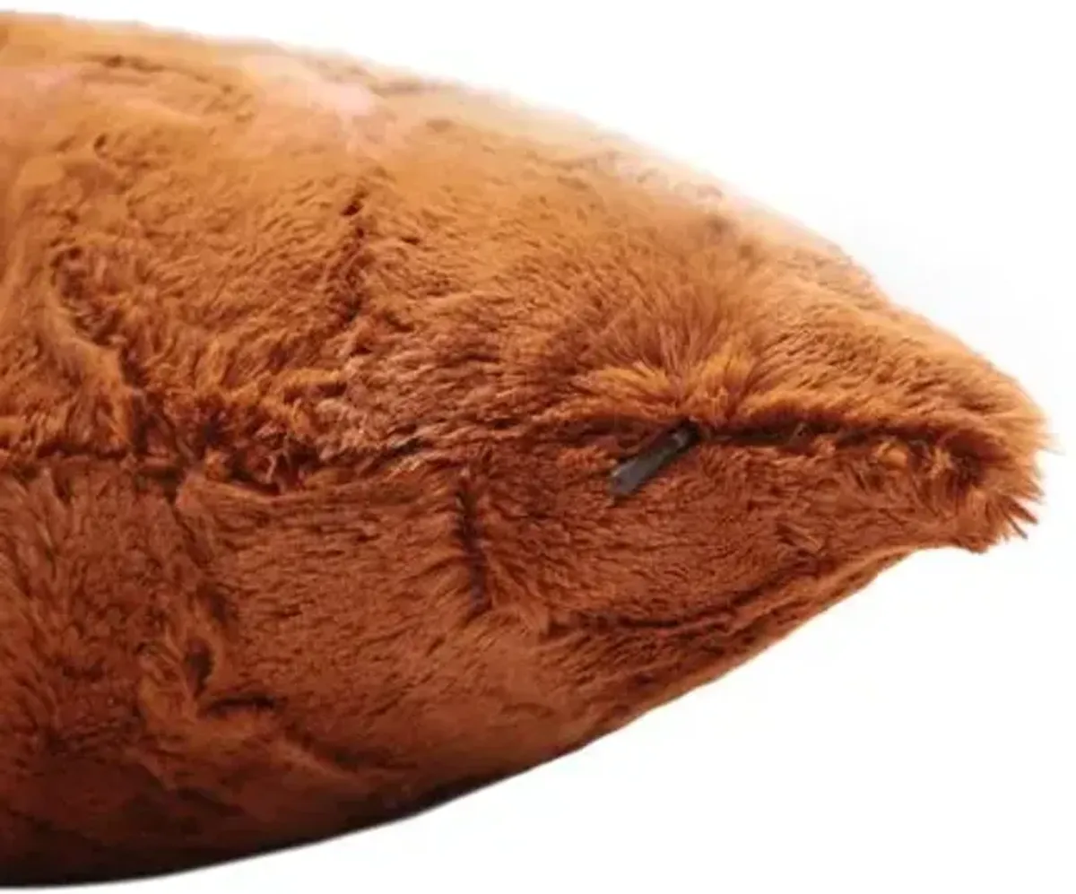 Isla 14x20 Faux Fur Lumbar Pillow - The Piper Collection