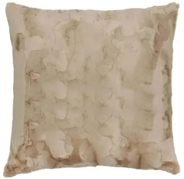 Isla 22x22 Faux Fur Pillow - The Piper Collection