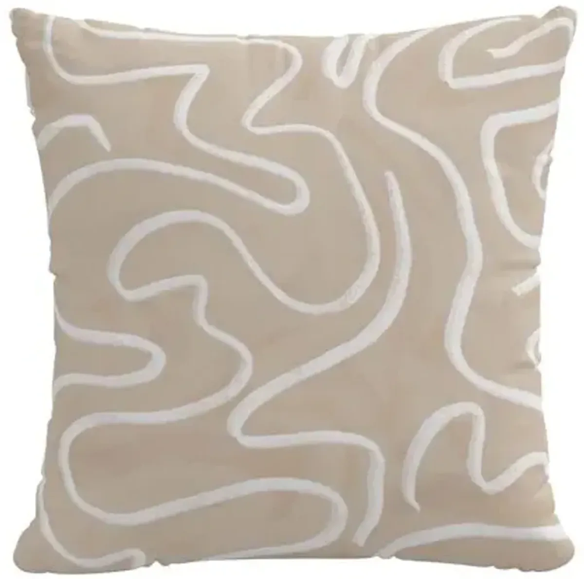 Mazi Pillow - Graffito Natural