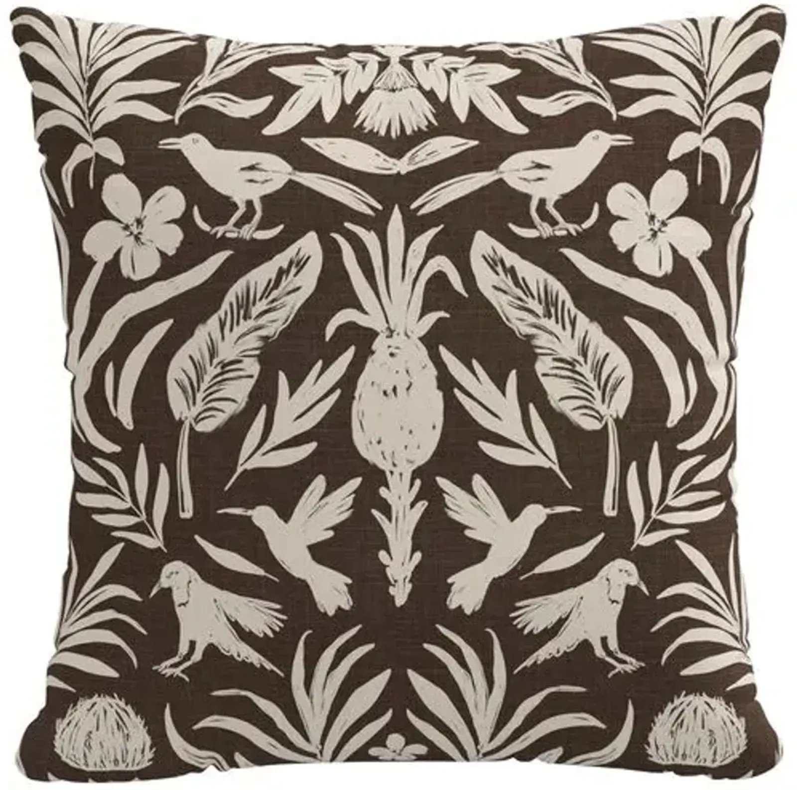 Odette Otomi Pillow - Chocolate