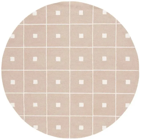 Checker Board Rug, Beige/Ivory