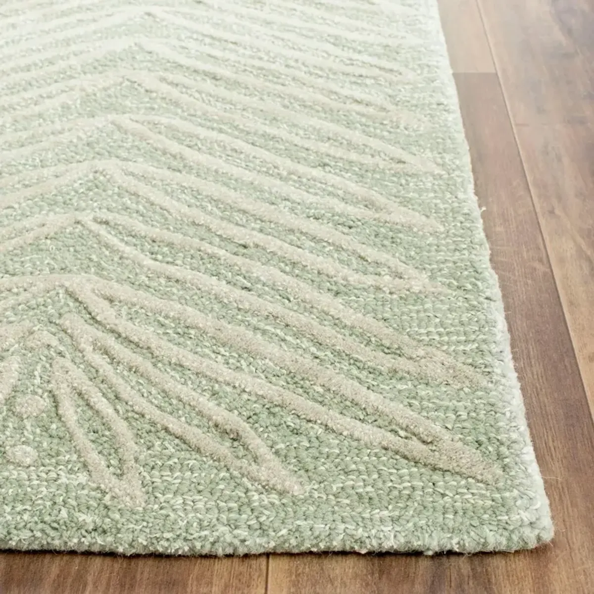 Feather Leaves Rug