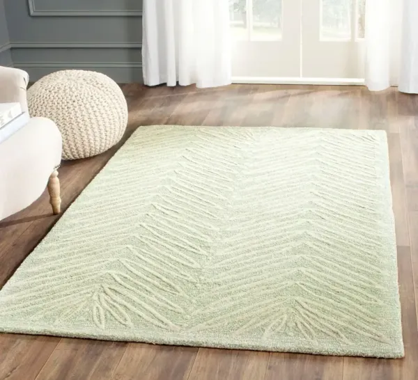 Feather Leaves Rug