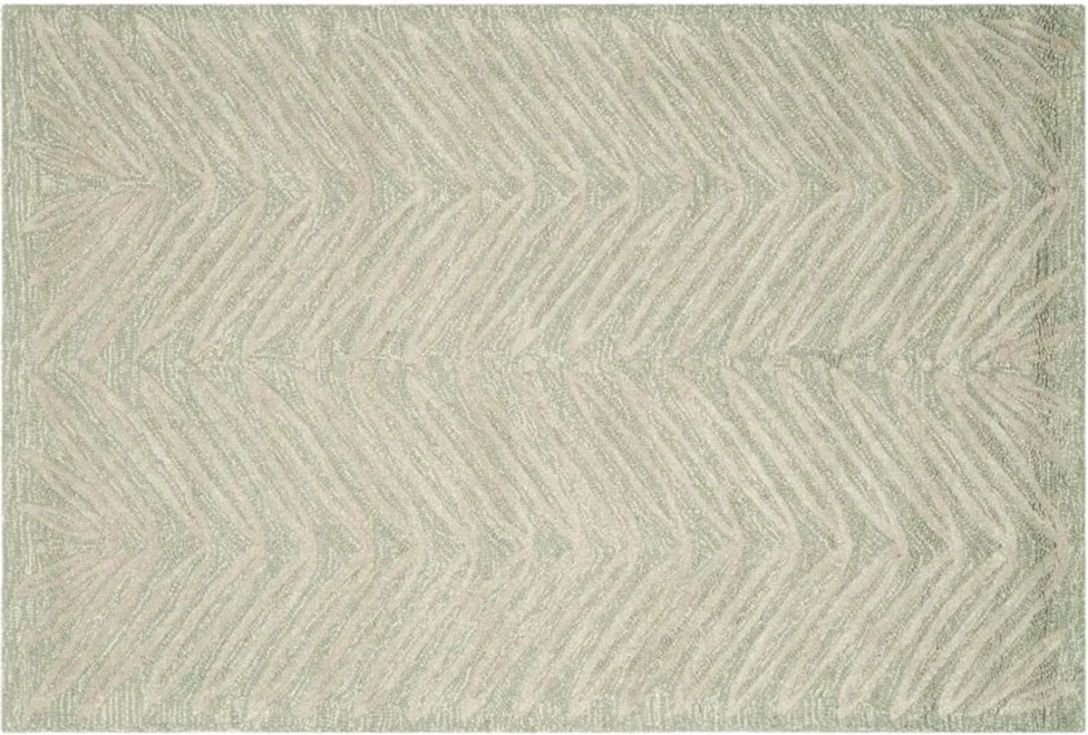 Feather Leaves Rug