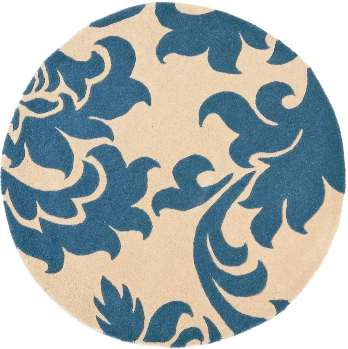 Fleur Rug, Blue Suede