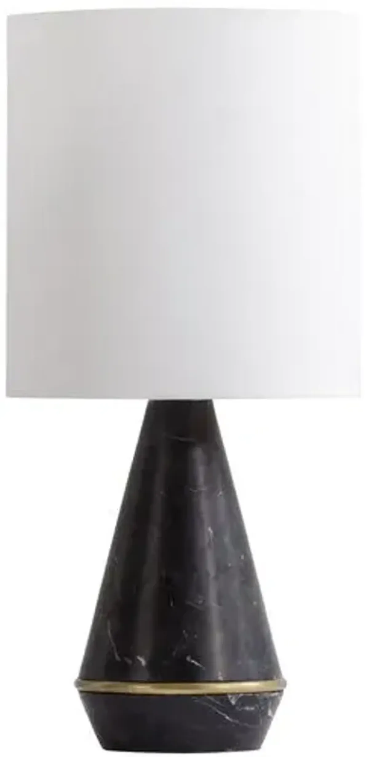 Estee Table Lamp - Black Marble - Tulsi Home