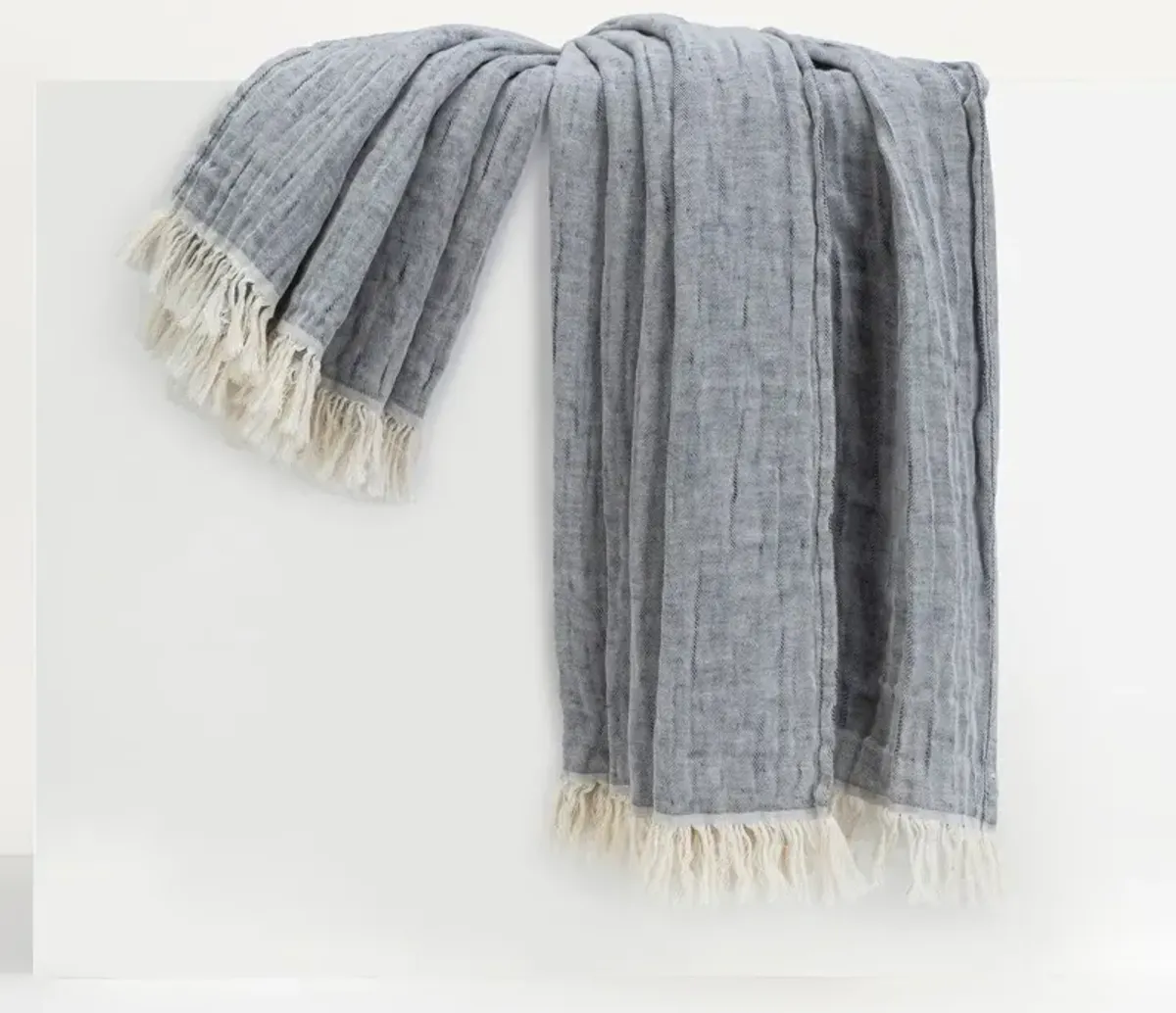 Soho Throw, Cotton-Linen Blend