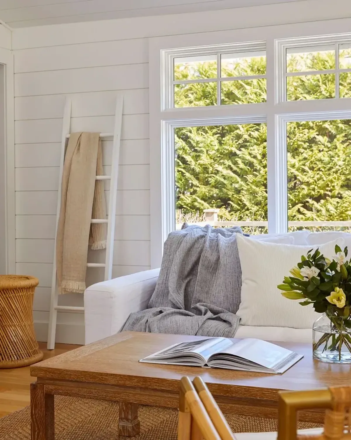 Soho Throw, Cotton-Linen Blend