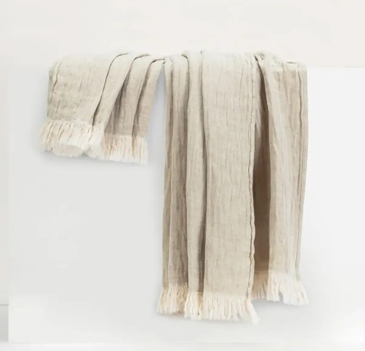 Soho Throw, Cotton-Linen Blend