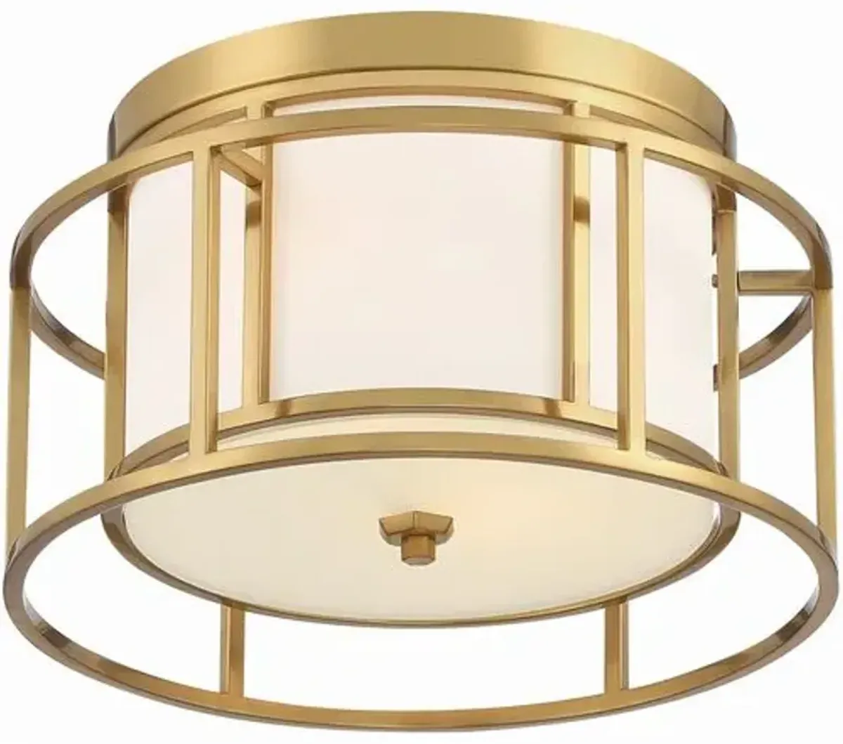 Hulton Ceiling Mount - Luxe Gold - Crystorama