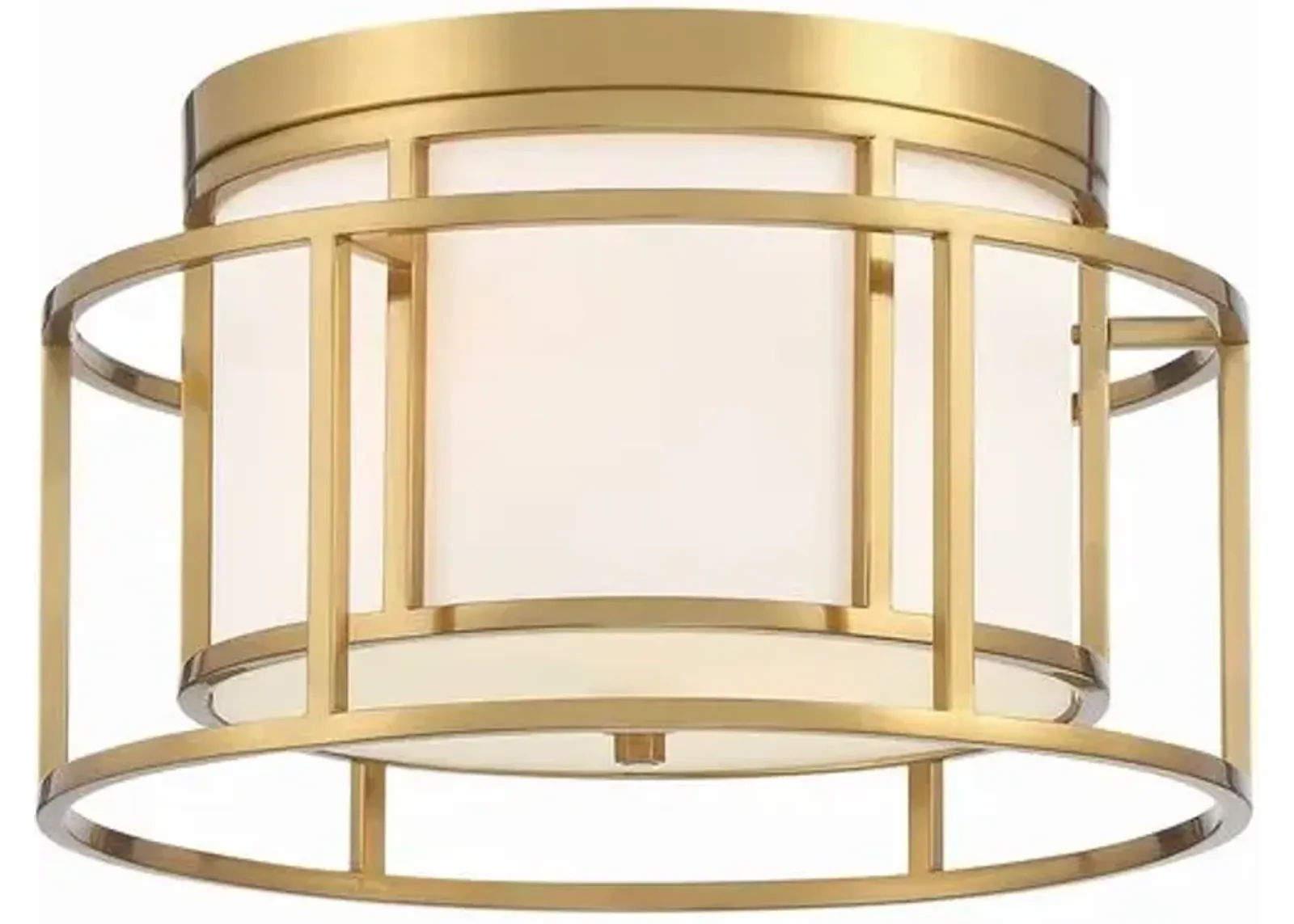 Hulton Ceiling Mount - Luxe Gold - Crystorama