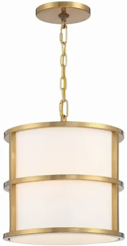 Hulton Pendant - Luxe Gold - Crystorama