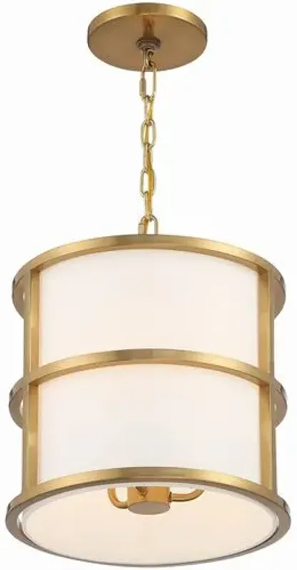 Hulton Pendant - Luxe Gold - Crystorama