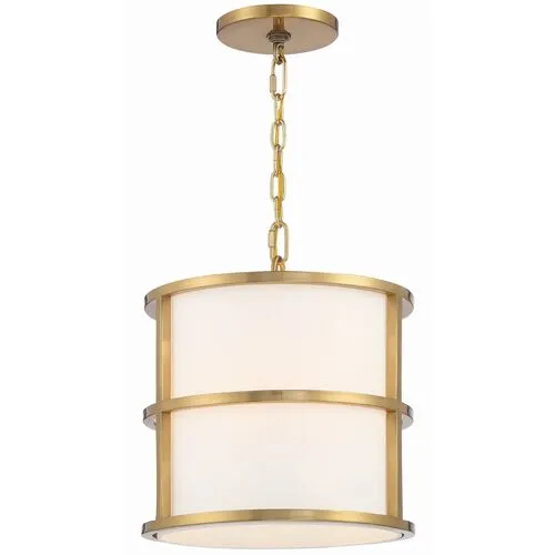 Hulton Pendant - Luxe Gold - Crystorama