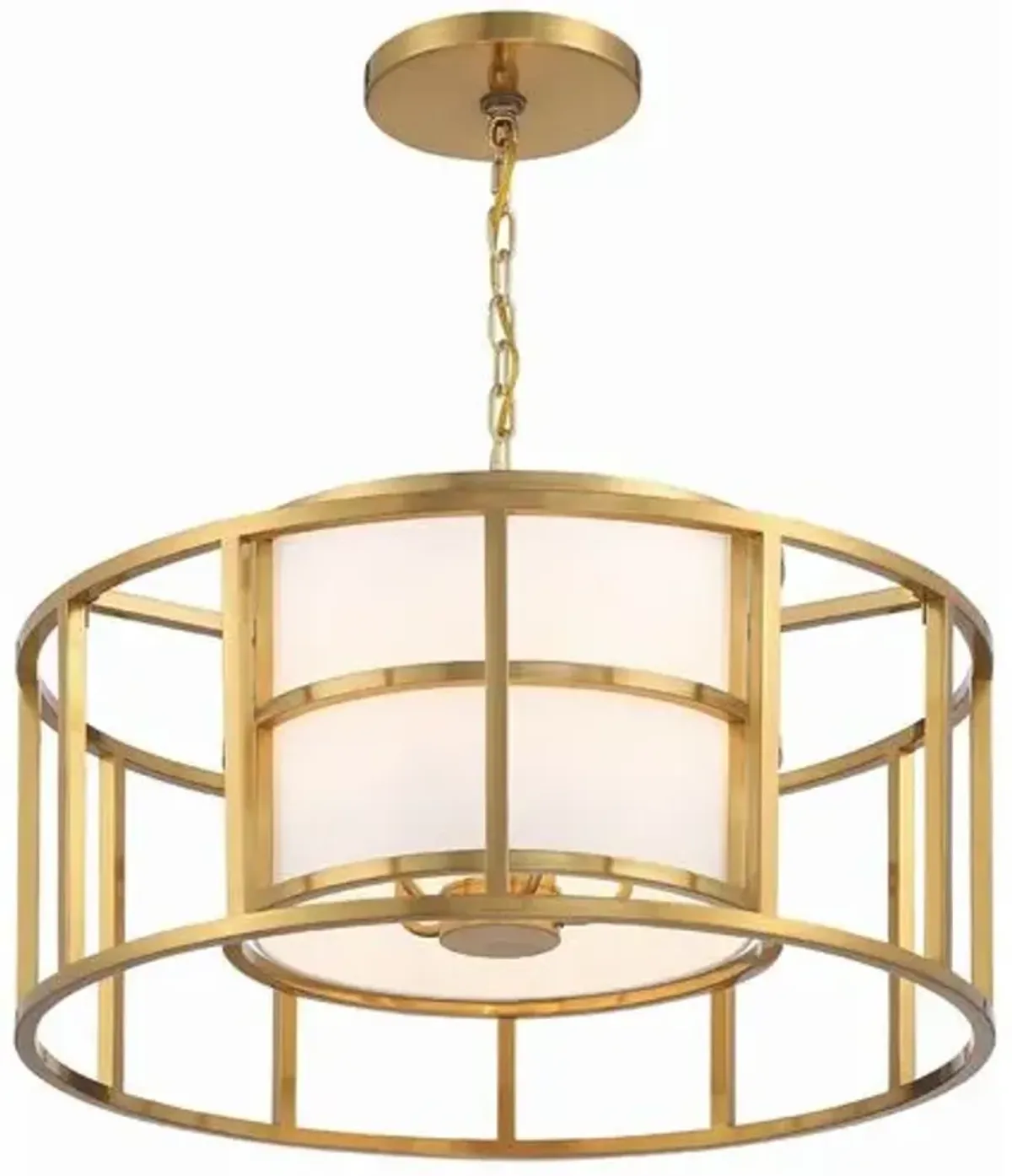 Hulton Chandelier,Luxe Gold - Crystorama