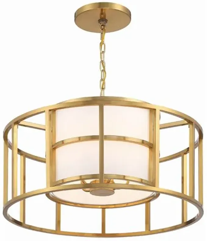 Hulton Chandelier,Luxe Gold - Crystorama