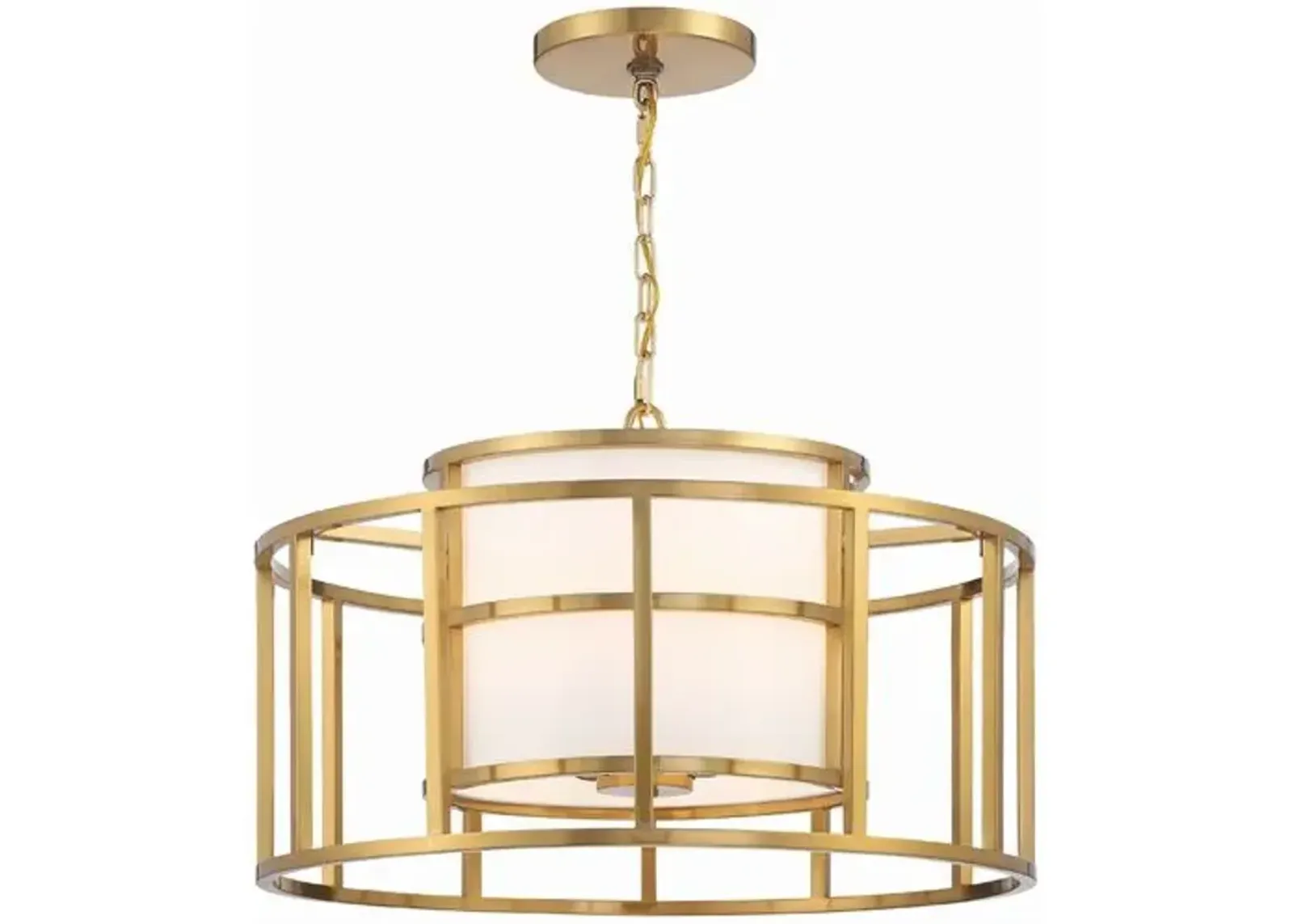 Hulton Chandelier,Luxe Gold - Crystorama