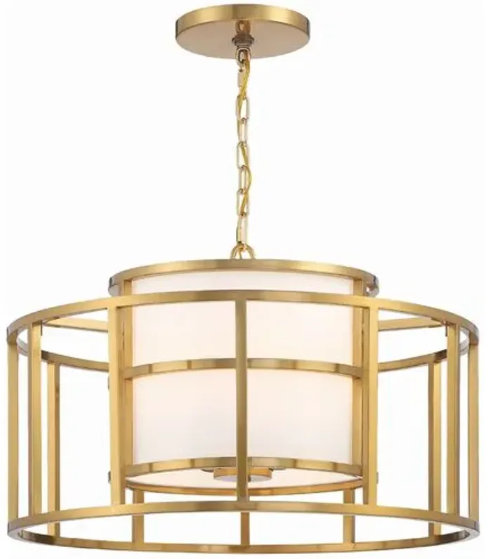 Hulton Chandelier,Luxe Gold - Crystorama