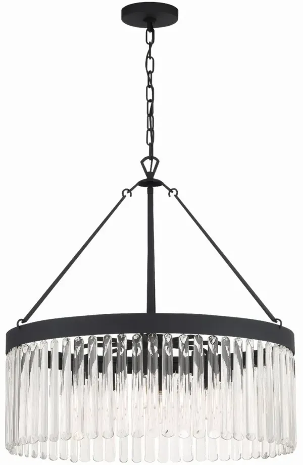 Emory Chandelier - Crystorama - Black