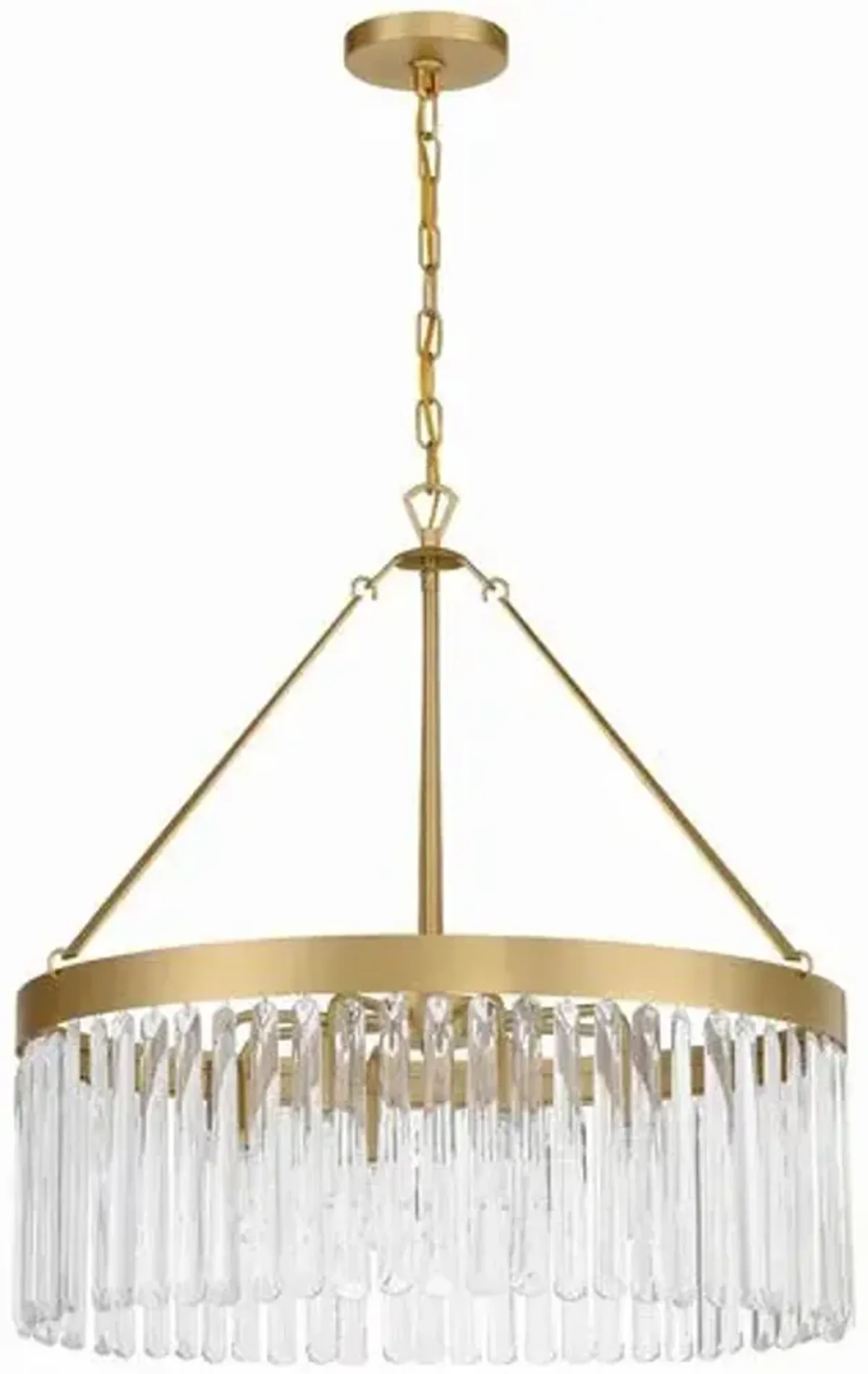 Emory Chandelier - Crystorama - Gold