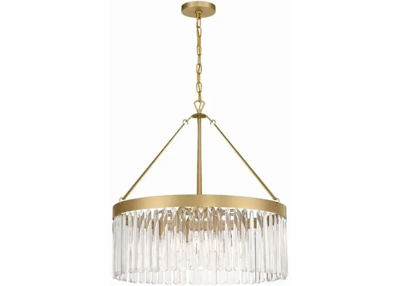 Emory Chandelier - Crystorama - Gold