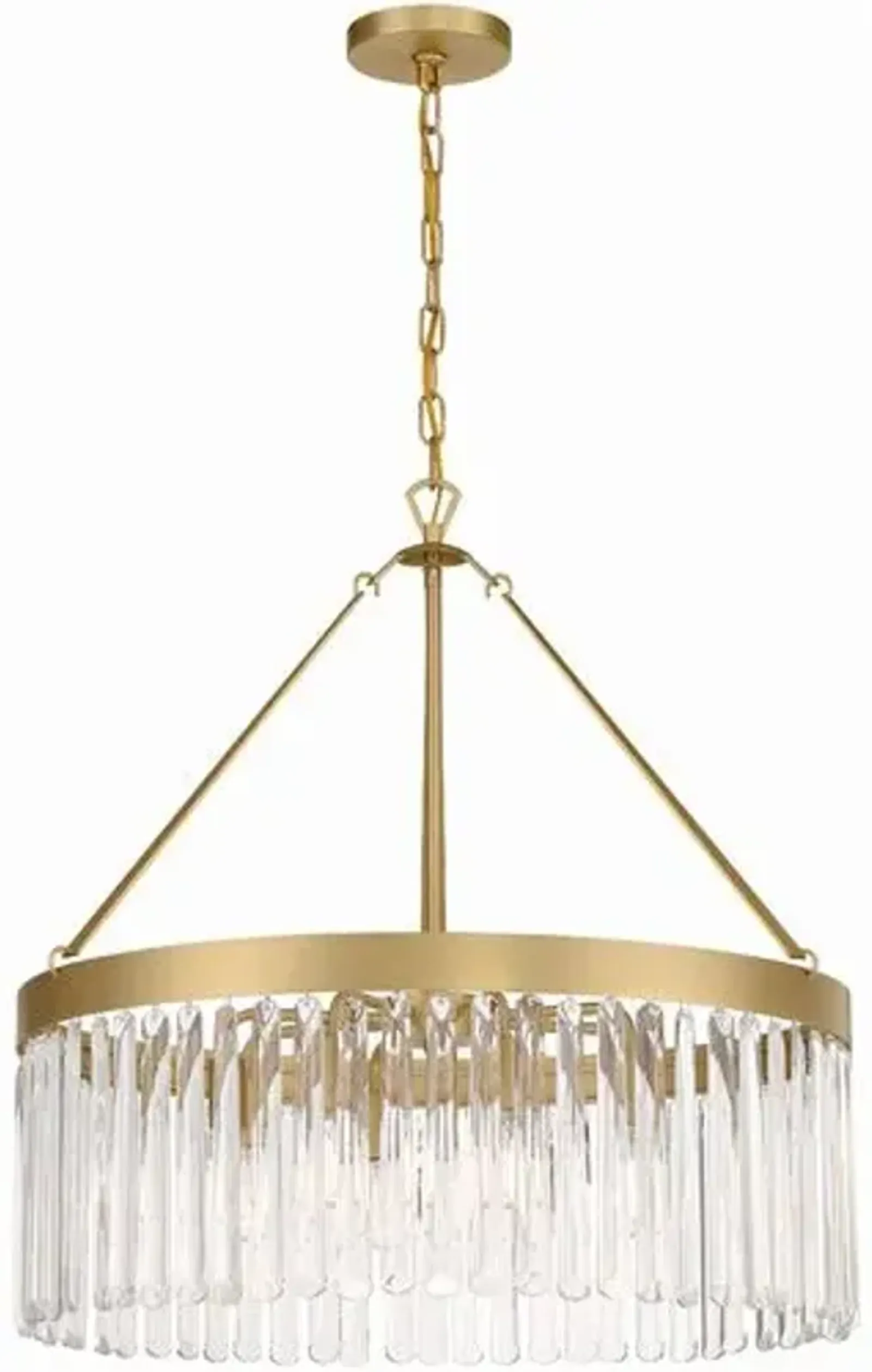 Emory Chandelier - Crystorama - Gold