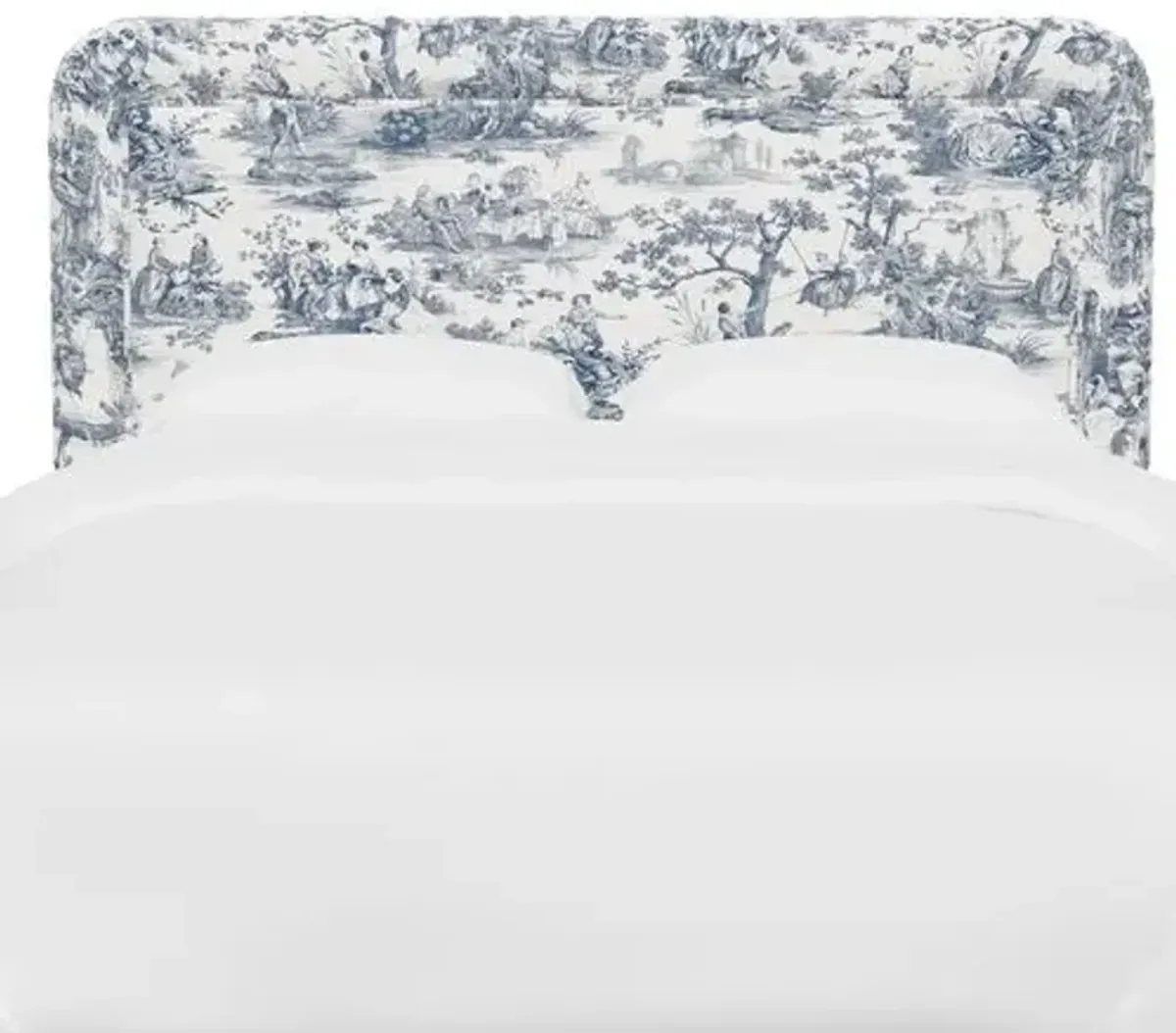 Daphne Headboard - Blue/White Chinoiserie